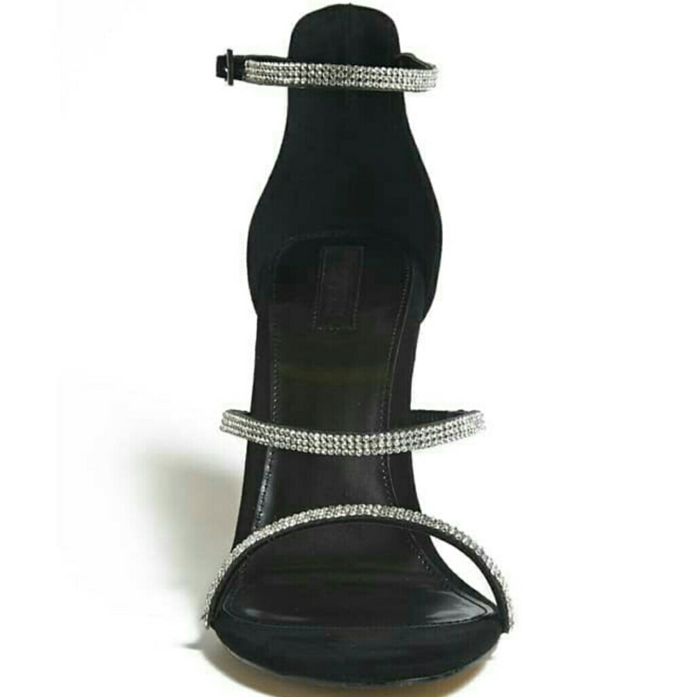NWOT Rhinestone strappy heels - Picture 7 of 7